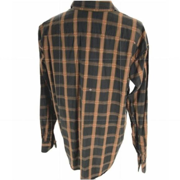 Sean John Shirt Men XL Collared Long Sleeve Tartan Plaid Button Up Casual Preppy - Picture 3 of 6